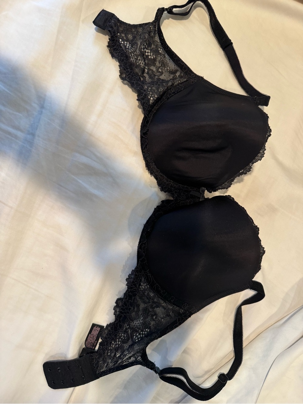Victoria's Secret Black Lace Demi Bra